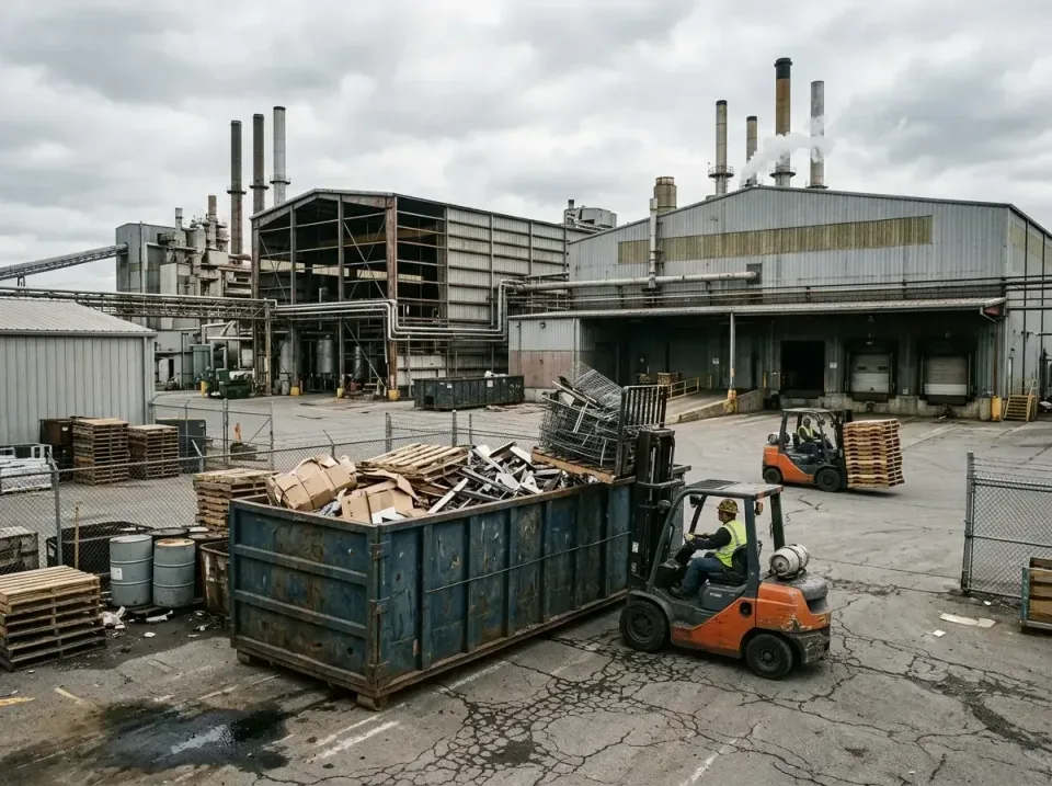 industrial-factory-scrap-conta-003 — frequently asked questions, Cheap Roll-off Dumpster Rentals in Kearney, MO